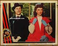 y194 SO GOES MY LOVE movie lobby card '46 Myrna Loy, Don Ameche