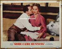 y198 SOME CAME RUNNING movie lobby card #2 '59 Frank Sinatra, Hyer