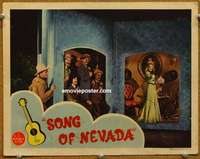 y205 SONG OF NEVADA #3 movie lobby card '44 Roy Rogers, Dale Evans