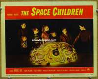 y216 SPACE CHILDREN movie lobby card #8 '58 Jack Arnold, wild sci-fi!