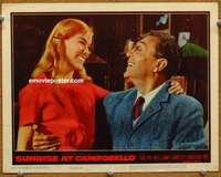 y255 SUNRISE AT CAMPOBELLO movie lobby card #2 '60 Ralph Bellamy