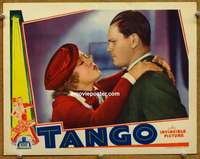 y266 TANGO movie lobby card '36 Marian Nixon, Chick Chandler