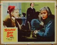 y274 TEENAGE BAD GIRL movie lobby card #3 '57 Anna Neagle, Sylvia Syms