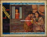 y280 TELEGRAPH TRAIL #4 movie lobby card '33 Marceline Day evesdropping