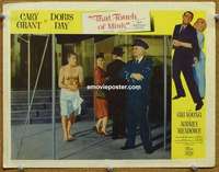 y291 THAT TOUCH OF MINK movie lobby card '62 half naked Cary Grant!