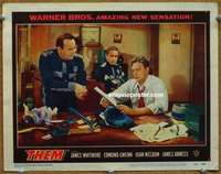 y292 THEM movie lobby card #3 '54 James Arness, James Whitmore