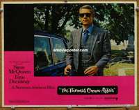 y304 THOMAS CROWN AFFAIR movie lobby card #6 '68 Steve McQueen