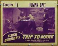 w663 FLASH GORDON'S TRIP TO MARS Chap 11 movie lobby card R40s serial