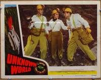 y357 UNKNOWN WORLD movie lobby card #8 '51 sci-fi, Bruce Kellogg