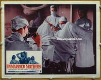 y358 UNMARRIED MOTHERS movie lobby card '53 film behind the facts!