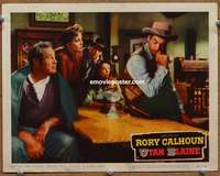 y364 UTAH BLAINE movie lobby card #4 '57 Rory Calhoun, Susan Cummings