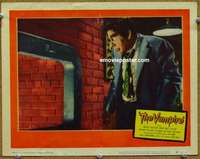 y365 VAMPIRE movie lobby card #2 '57 it claws, it drains blood!