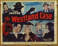 w324 WESTLAND CASE movie title lobby card R42 Preston Foster