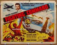w288 TEXAS TO TOKYO movie title lobby card R50 Fighting COmmand, WWII!