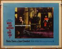 y388 WHAT EVER HAPPENED TO BABY JANE movie lobby card #5 '62 Davis