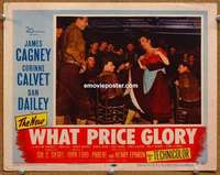 y391 WHAT PRICE GLORY movie lobby card #7 '52 Corinne Calvet