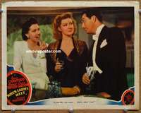 y392 WHEN LADIES MEET movie lobby card '41 Greer Garson, Taylor