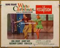 y398 WHITE CHRISTMAS movie lobby card '54 sexy Vera-Ellen dancing!