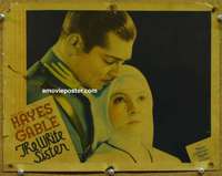 y400 WHITE SISTER movie lobby card '33 best Clark Gable&Helen Hayes