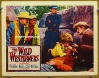 y404 WILD WESTERNERS movie lobby card '62 James Philbrook, Kovack