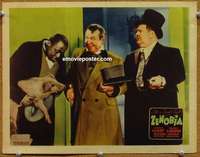 y421 ZENOBIA other company movie lobby card '39 Oliver Hardy, Langdon
