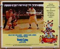 w455 BINGO LONG Mexican movie lobby card '76 James Earl Jones, baseball
