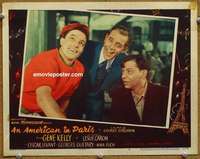 z310 AMERICAN IN PARIS movie lobby card #4 '51 Gene Kelly classic!