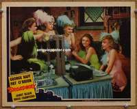 z359 BROADWAY movie lobby card '42 Janet Blair & sexy showgirls!