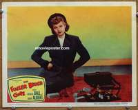 z470 FULLER BRUSH GIRL movie lobby card '50 Lucille Ball close up!