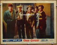 z474 GHOST CHASERS movie lobby card '51 Leo Gorcey & The Bowery Boys!