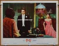 z478 GIGI movie lobby card #6 '58 Leslie Caron, Louis Jourdan