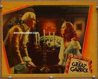 z489 GREAT GARRICK movie lobby card '37 Aherne, Olivia de Havilland