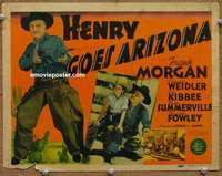 z109 HENRY GOES ARIZONA movie title lobby card '40 Frank Morgan, Weidler