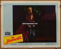 z523 INNOCENTS movie lobby card #4 '62 Deborah Kerr, Peter Wyngarde
