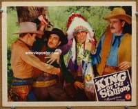 z544 KING OF THE STALLIONS movie lobby card '42 Chief Thundercloud!