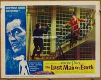 z565 LAST MAN ON EARTH movie lobby card #3 '64 AIP, Vincent Price