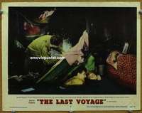 z570 LAST VOYAGE movie lobby card #6 '60 Robert Stack, Dorothy Malone