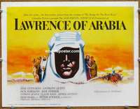 z143 LAWRENCE OF ARABIA movie title lobby card '62 David Lean classic!