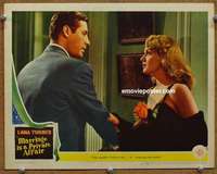 z613 MARRIAGE IS A PRIVATE AFFAIR movie lobby card #2 '44 Lana Turner