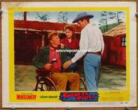 z679 ROBBER'S ROOST movie lobby card '55 Montgomery, Zane Grey