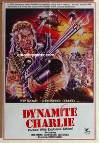 a417 STRIKE COMMANDO 1sh Int'l movie poster '87 Christopher Connelly