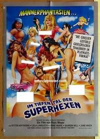 a504 BENEATH THE VALLEY OF THE ULTRA VIXENS German movie poster '79