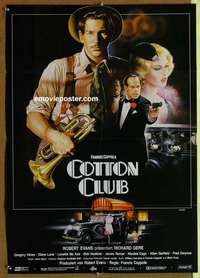 a524 COTTON CLUB German movie poster '84 Richard Gere, Coppola