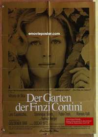 a573 GARDEN OF THE FINZI-CONTINIS German movie poster '70 De Sica