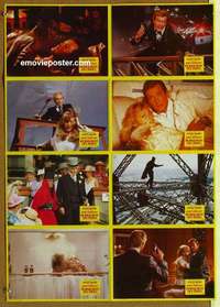 a436 VIEW TO A KILL #2 German lobby card movie poster '85 Moore as James Bond!