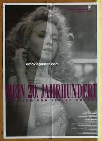 a634 MY 20TH CENTURY German movie poster '89 pretty Dorota Segda!