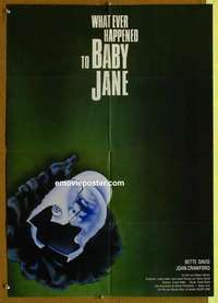 a710 WHAT EVER HAPPENED TO BABY JANE German movie poster R80s Davis