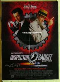 a372 INSPECTOR GADGET Pakistani movie poster '99 Disney, Broderick