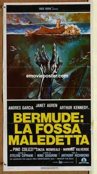 a193 CAVE OF THE SHARKS trimmed Italian locandina movie poster '78