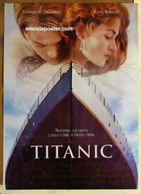 a392 TITANIC style A Pakistani movie poster '97 DiCaprio, Winslet
